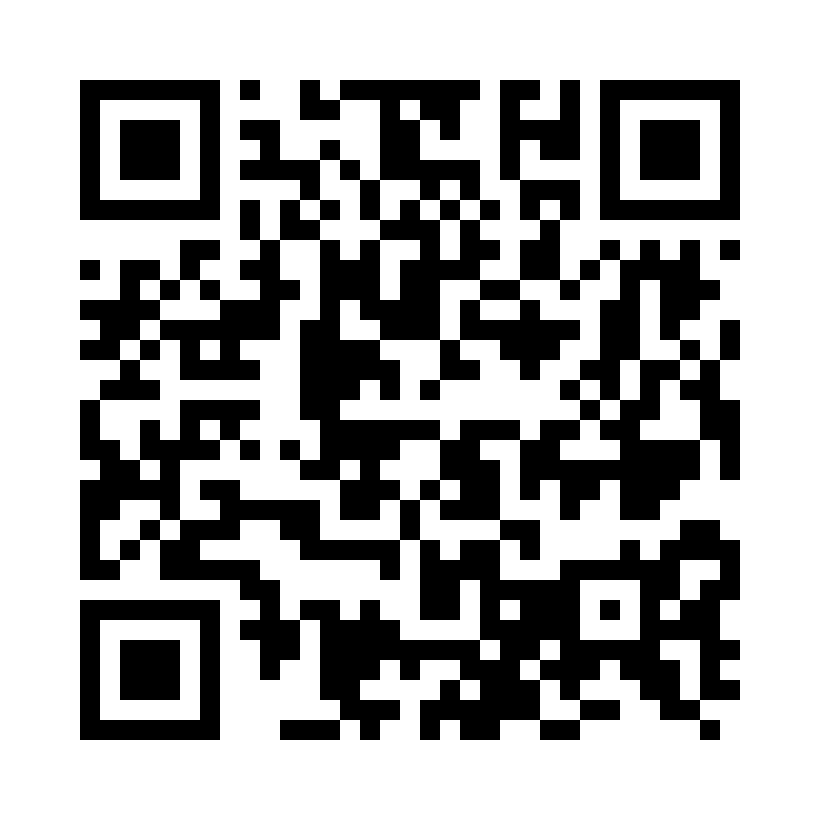 QR code linking to theblackwellletters.com